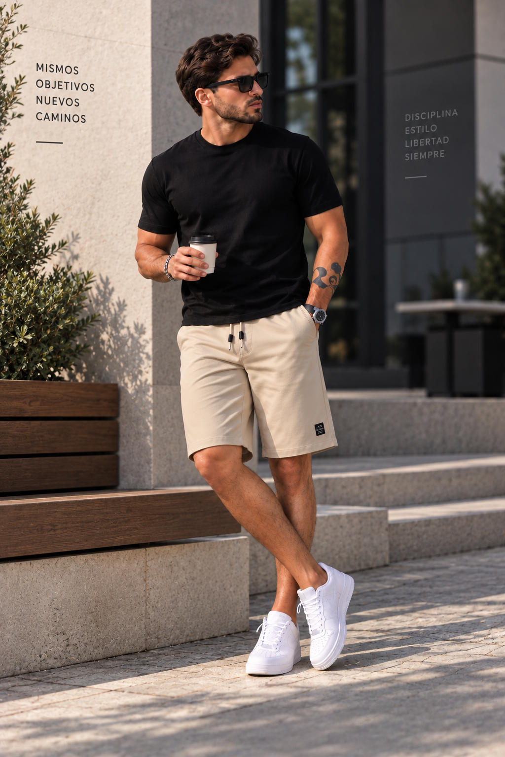 Pantalones cortos para hombre