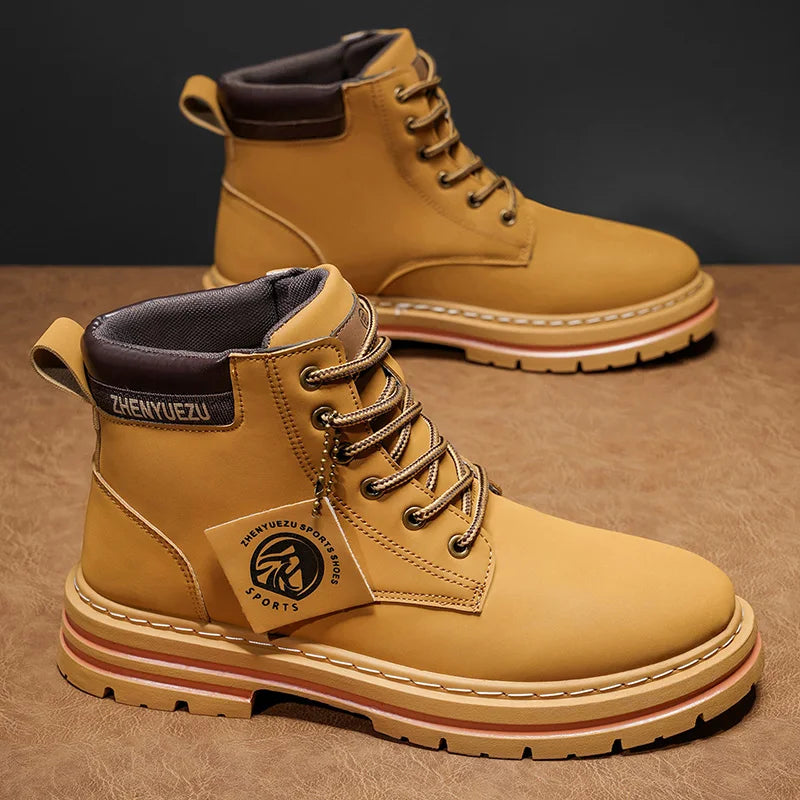 Botas Urbanas para Hombre - Estilo Vintage, Comodidad Superior y Durabilidad
