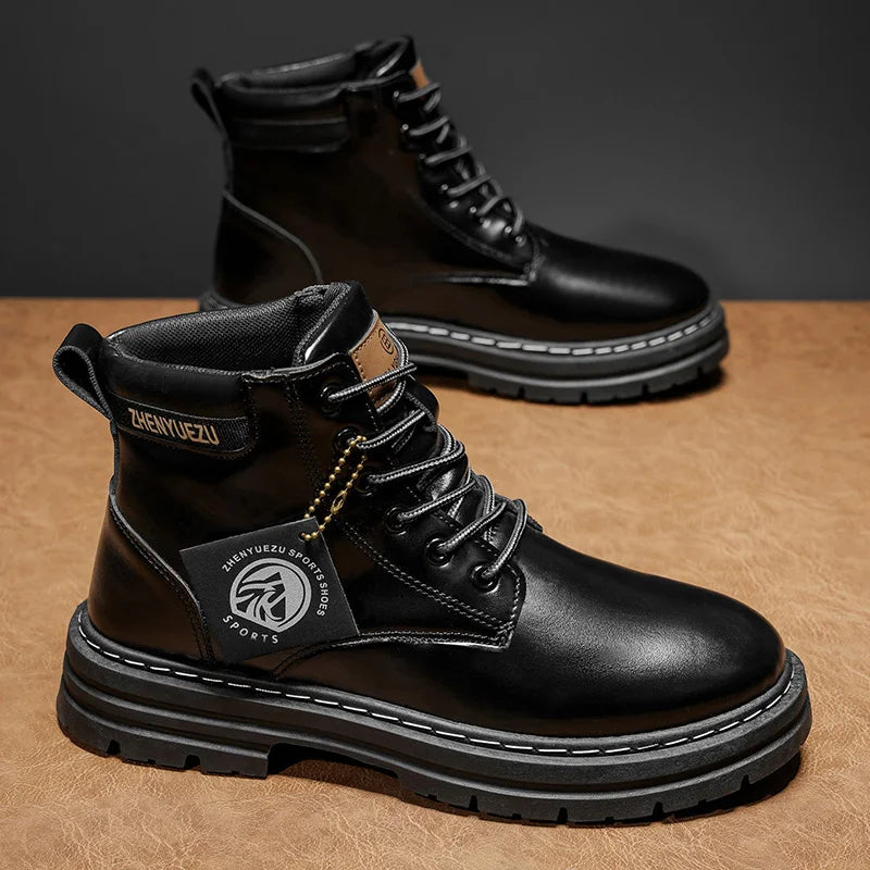 Botas Urbanas para Hombre - Estilo Vintage, Comodidad Superior y Durabilidad