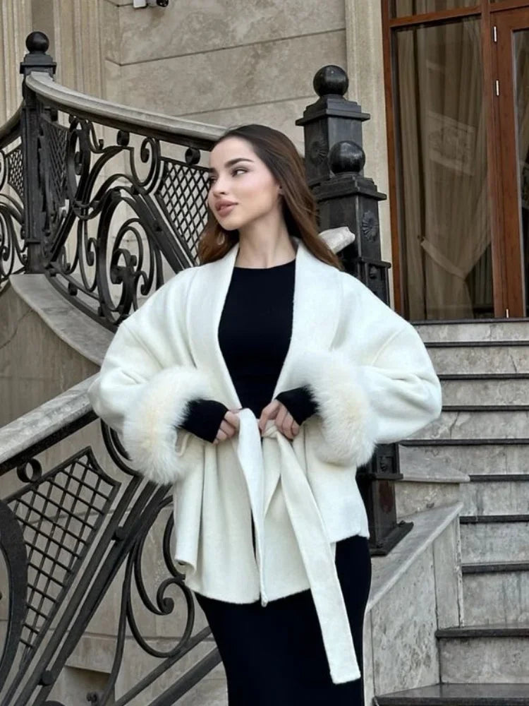 Abrigo Largo de Lana para Mujer | Elegante y Sofisticado