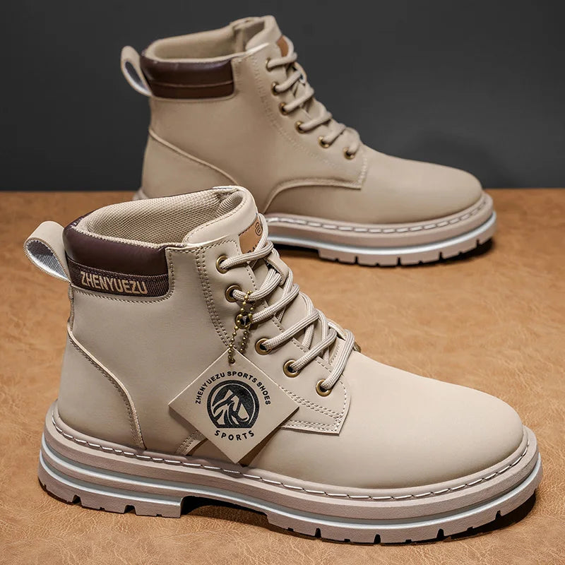 Botas Urbanas para Hombre - Estilo Vintage, Comodidad Superior y Durabilidad