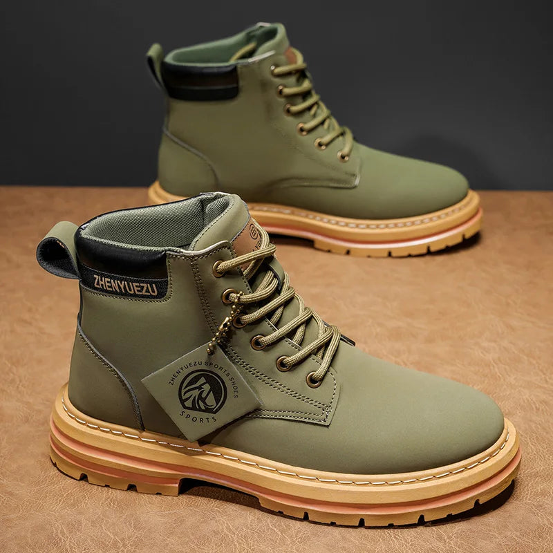 Botas Urbanas para Hombre - Estilo Vintage, Comodidad Superior y Durabilidad