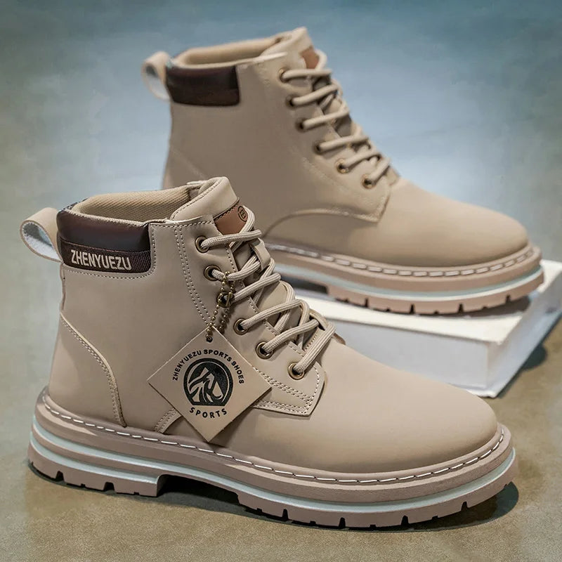 Botas Urbanas para Hombre - Estilo Vintage, Comodidad Superior y Durabilidad