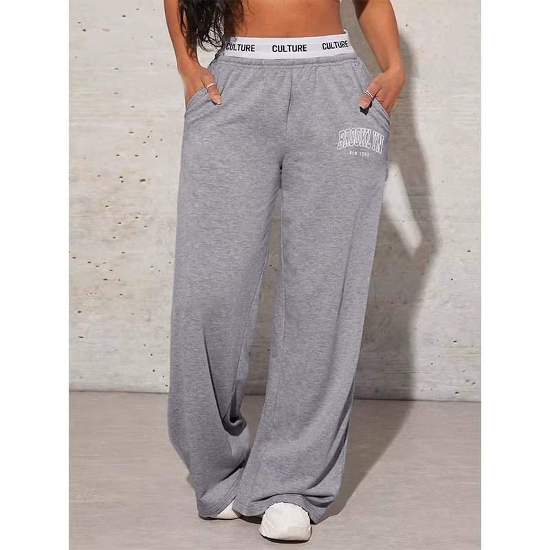 Pantalones de pierna ancha